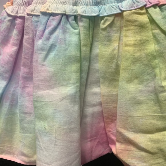 Off the Shoulder Tie Dye Dress - Picture 6 of 7